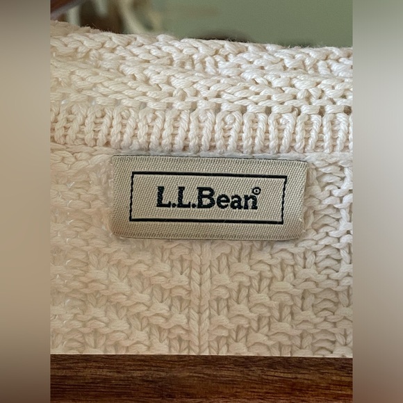 Women’s L.L. Bean | Cable Knit Cardigan - Picture 4 of 8